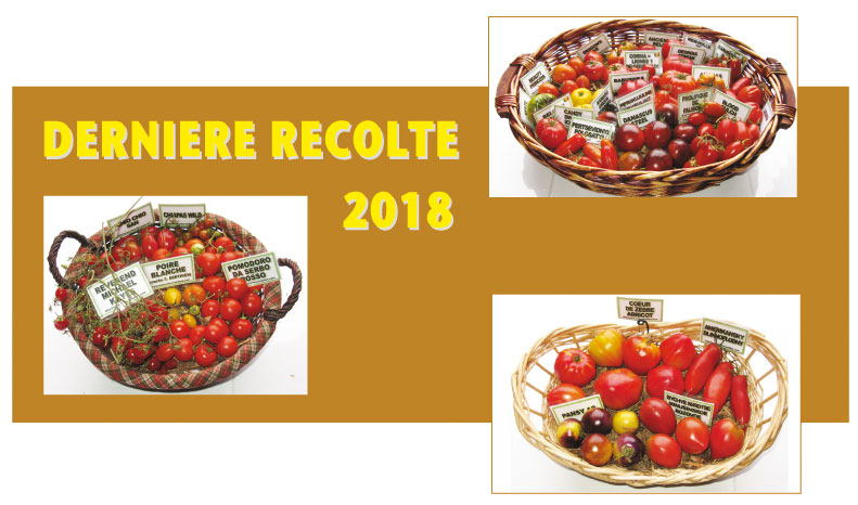 derniere recolte 2018